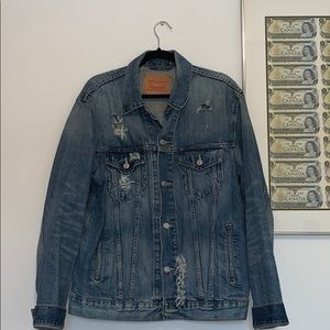 Levi Distressed Denim Jacket